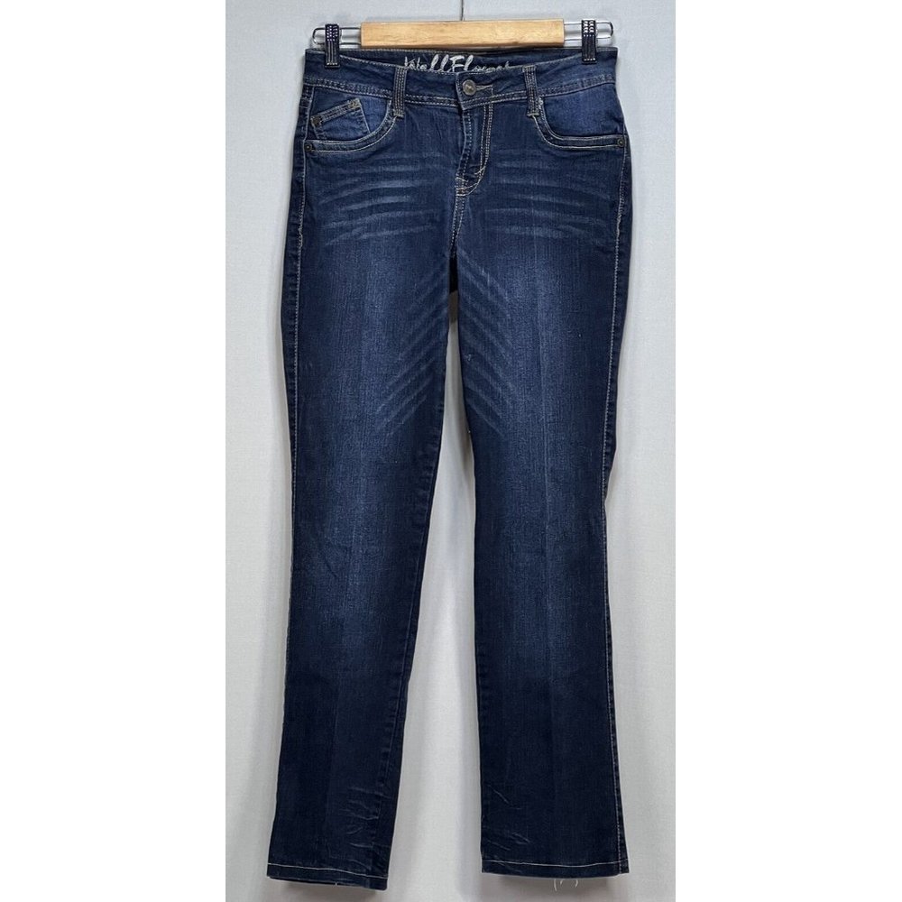 Wallflower Jeans Size 3 Women's Denim Stretch Cotton Blend Blue Distressed